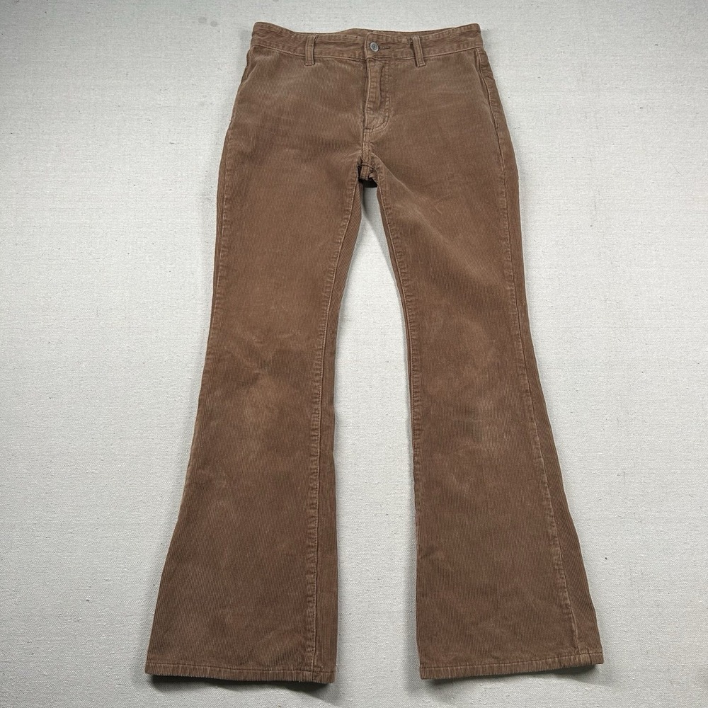 Brown Boot Cut Corduroy Pants